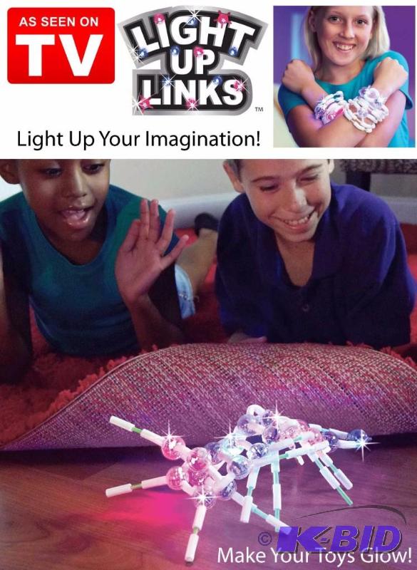 lot 155 image: As Seen On TV Light Up Links