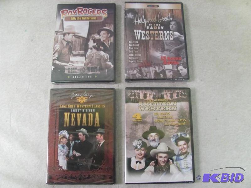 lot 16 image: Classic Western DVD Lot