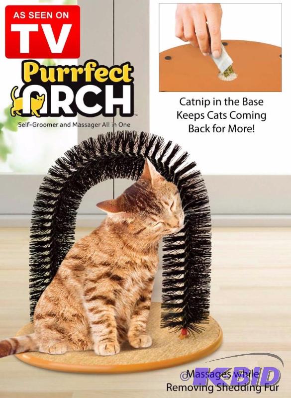 lot 161 image: As Seen On TV Purrfect Arch Cat Toy