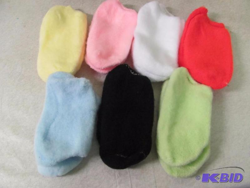 lot 168 image: 7 Pair Ladies Brushed Bootie Socks