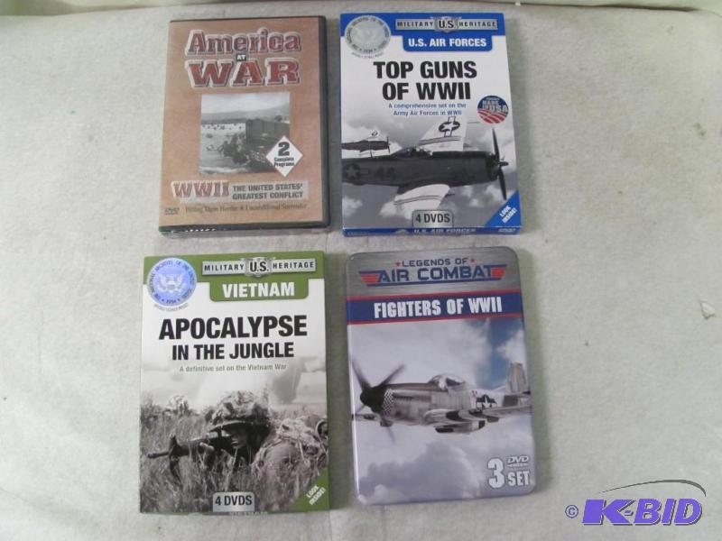 lot 17 image: Military Collectible DVD Lot