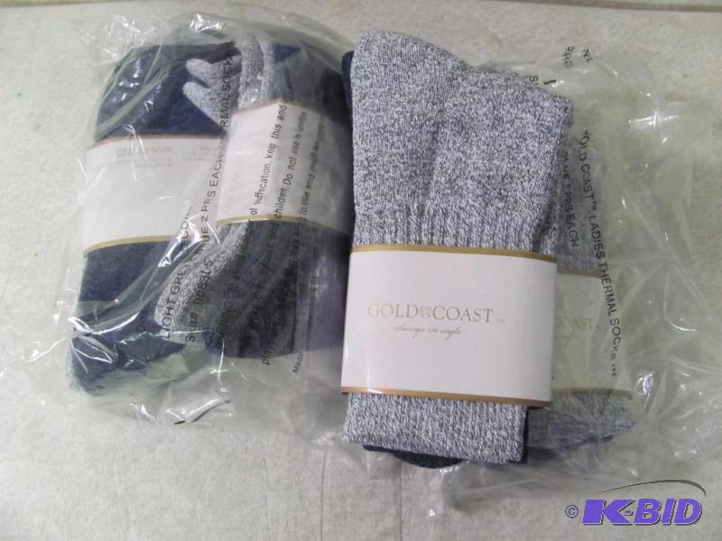 lot 173 image: 8 Pair Ladies Thermal Socks