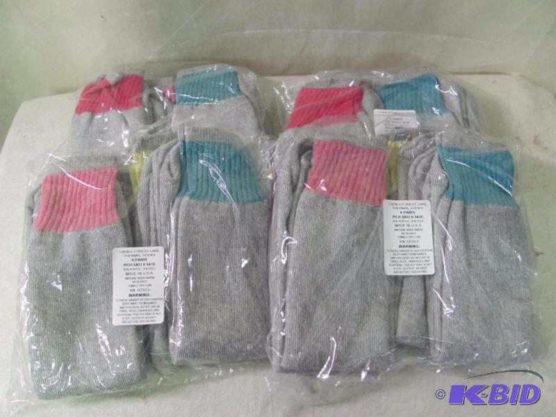 lot 176 image: 16 Pair Womens Thermal Socks
