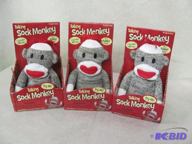 lot 198 image: Original Talking Sock Monkeys