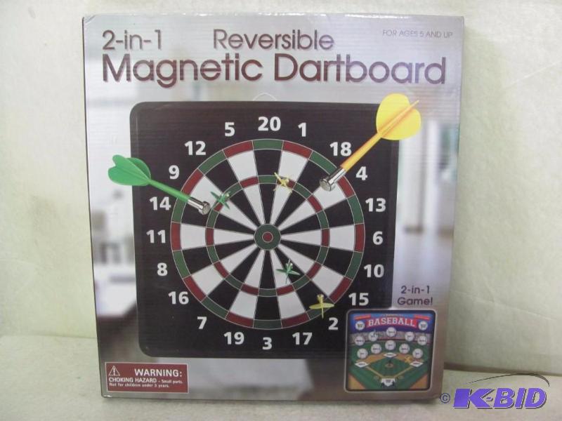 lot 199 image: Reversable Magnetic Dartboard