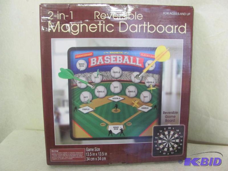 lot 200 image: Reversable Magnetic Dartboard