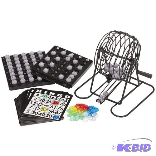 lot 201 image: Complete Bingo Game Set