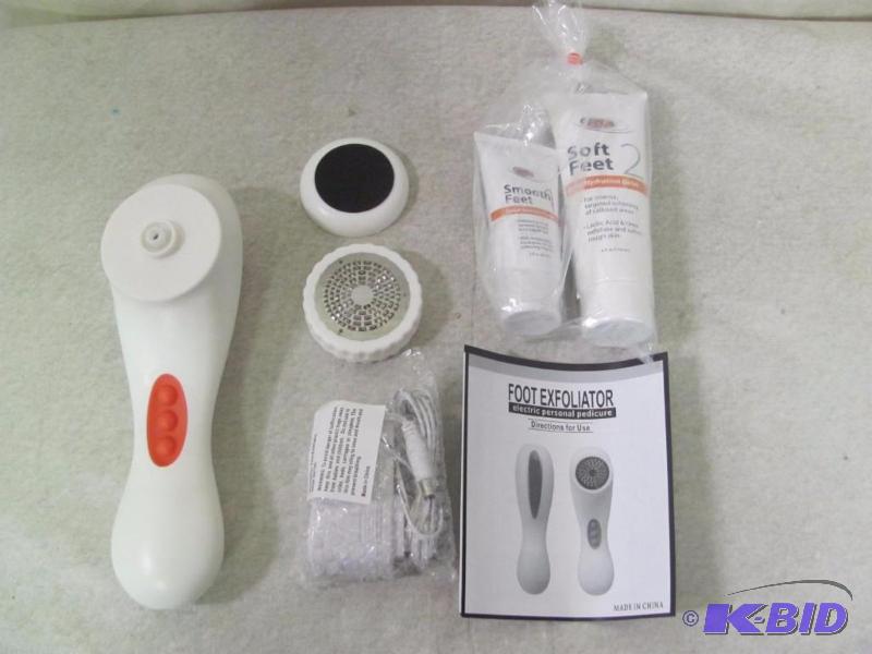 lot 217 image: Complete Foot Exfoliating Kit