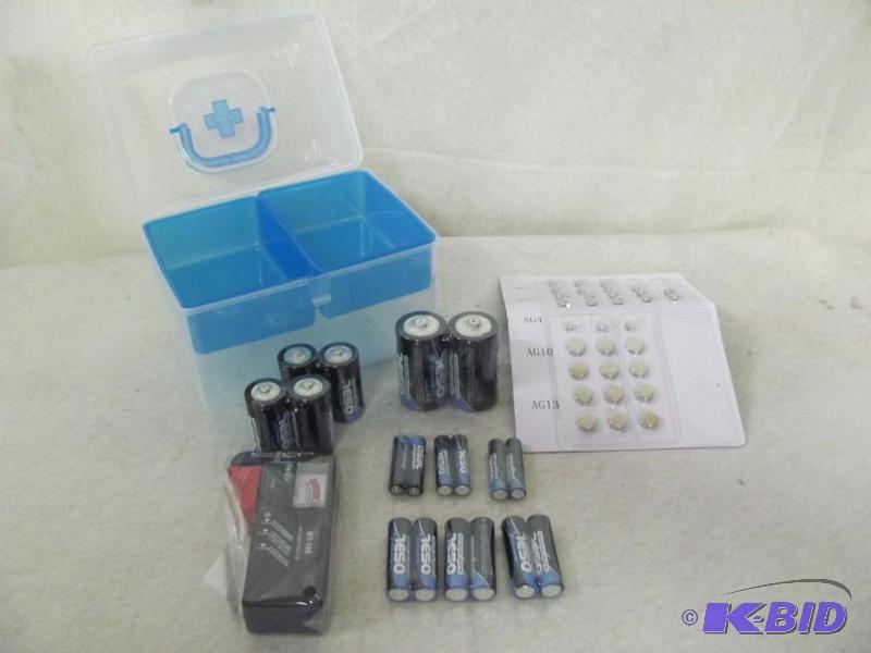 lot 229 image: 52 Piece Battery Value Pack Lot
