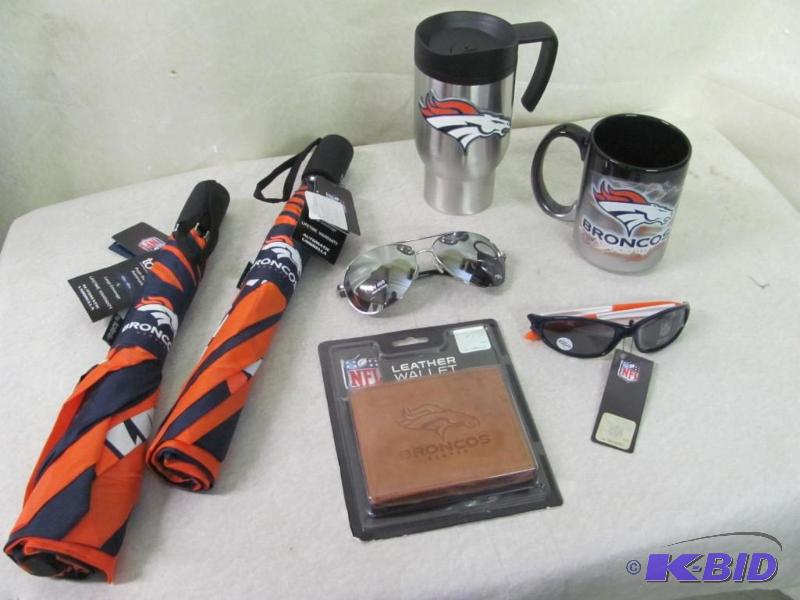 lot 23 image: Denver Broncos Collectibles Lot