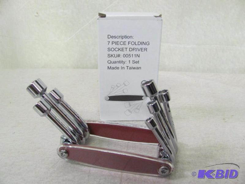 lot 248 image: 7 Socket Folding Driver Tools
