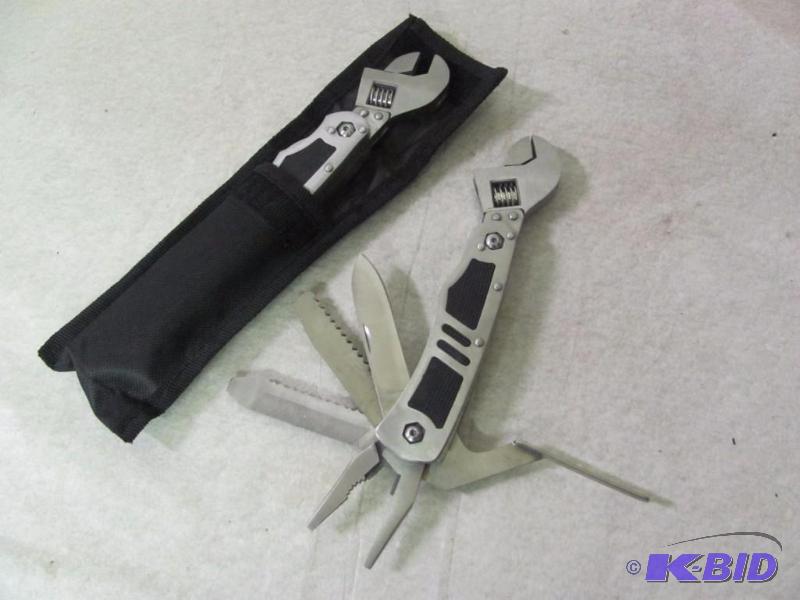 lot 250 image: Heavy Duty Wrench Multi Tools