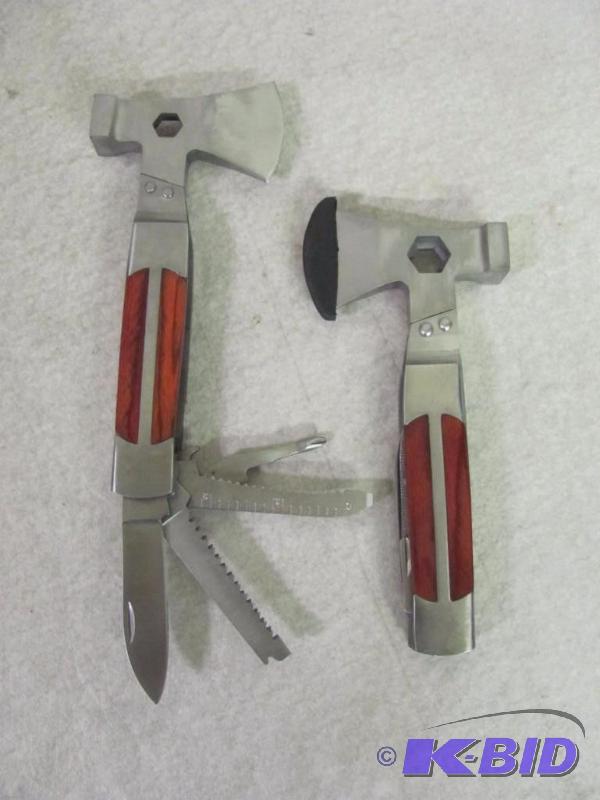 lot 256 image: Set of 2 Survival Axe Tools