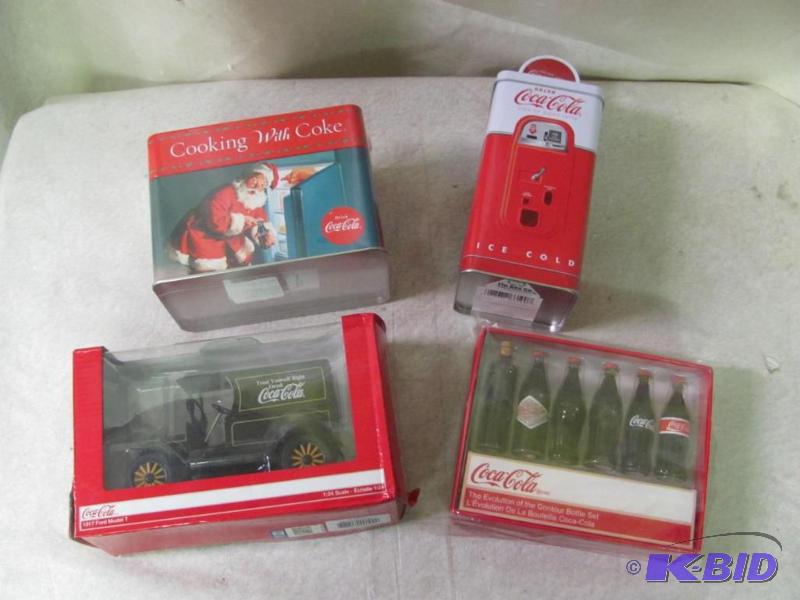 lot 28 image: Coca Cola Collectible Lot