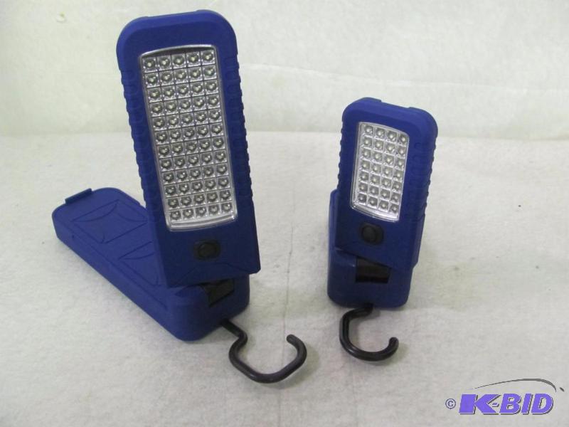 lot 281 image: Folding Adjustable LED Worklights