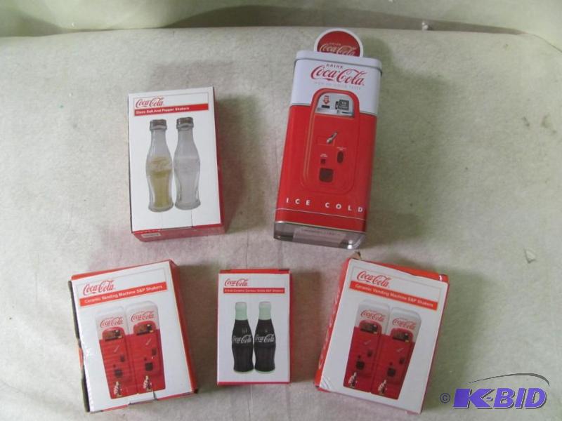 lot 29 image: Coca Cola Collectible Lot