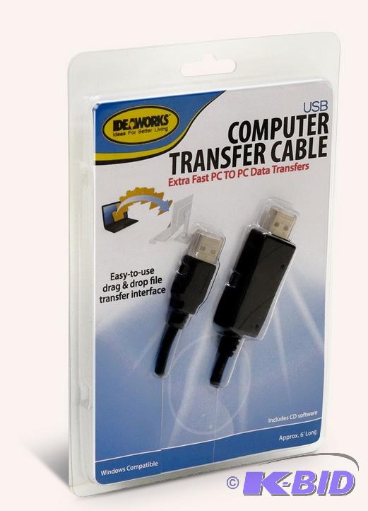 lot 295 image: Ideaworks USB Computer Transfer Kit