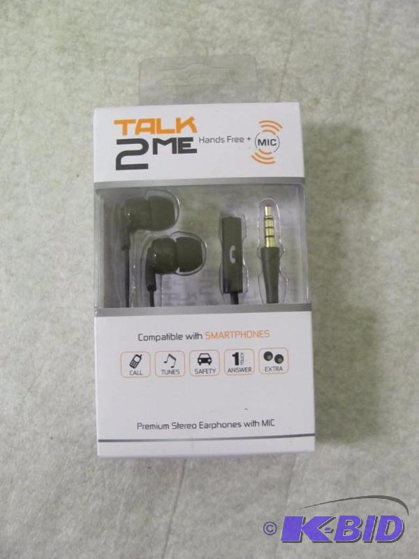 lot 297 image: Hands Free Mic & Headphones