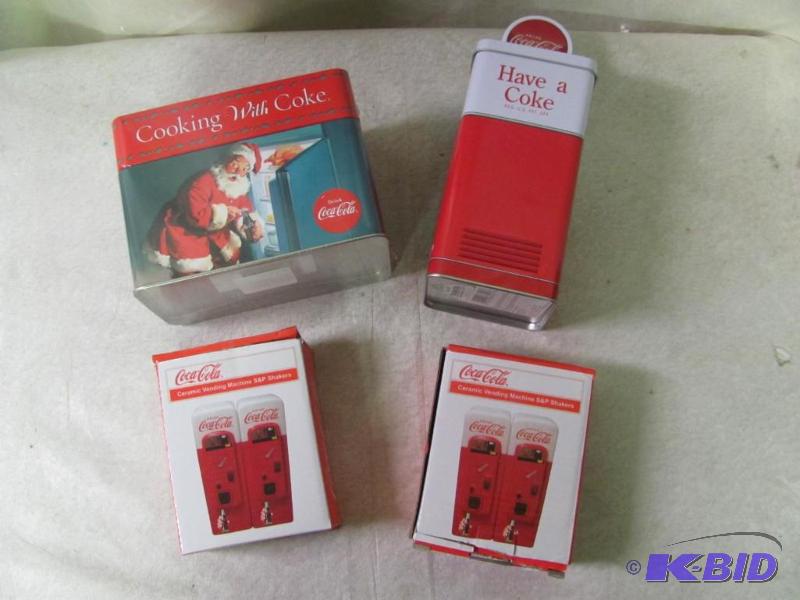 lot 31 image: Coca Cola Collectibles Lot