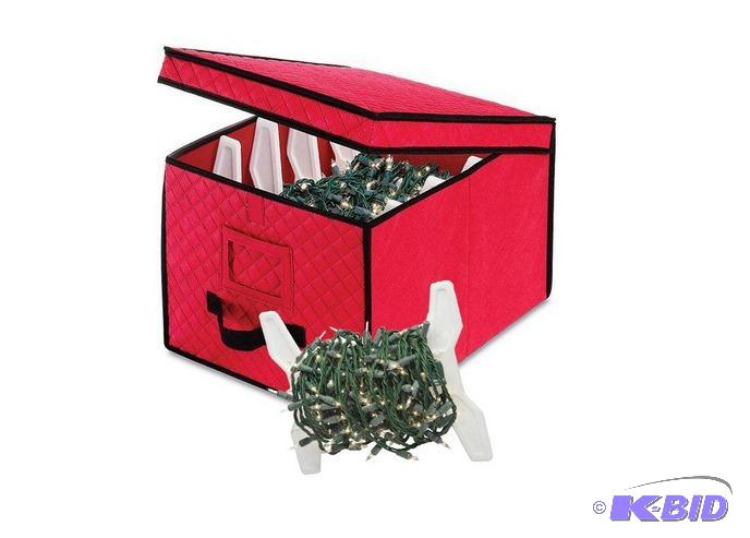 lot 316 image: Christmas Light Storage Container