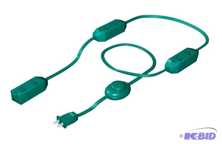 lot 317 image: 9-Outlet Christmas Tree Cords