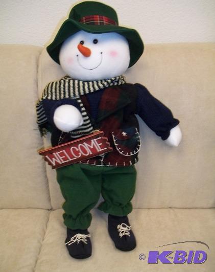lot 318 image: Bobby The Talking Snowman