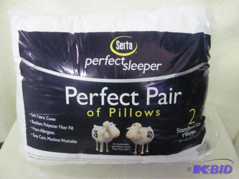 lot 324 image: Serta Perfect Pair of Pillows