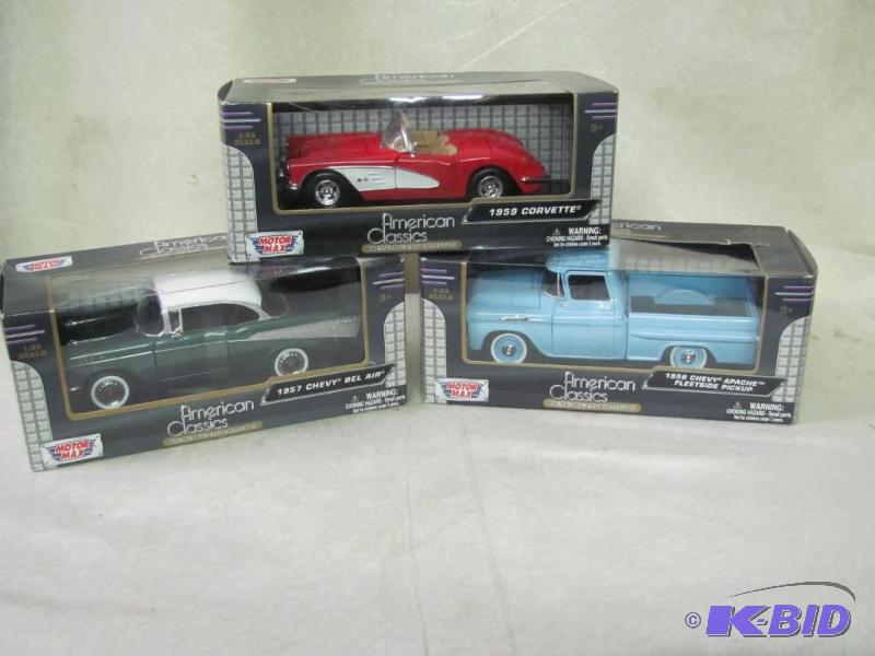 lot 44 image: Lot of 3 American Classics