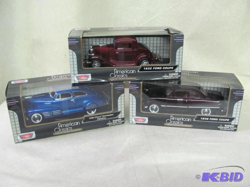 lot 45 image: Lot of 3 American Classics