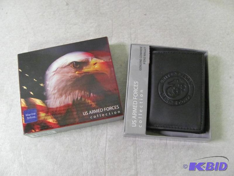 lot 60 image: Marine Corps Cowhide Wallet