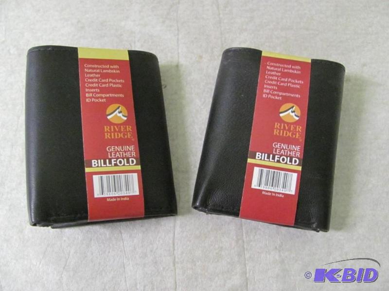 lot 63 image: Lot of 2 Lambskin Leather Wallets