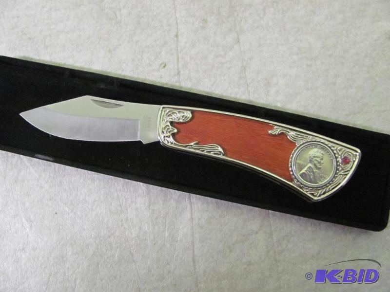 lot 66 image: 1943 Lincoln Steel Penny Knife