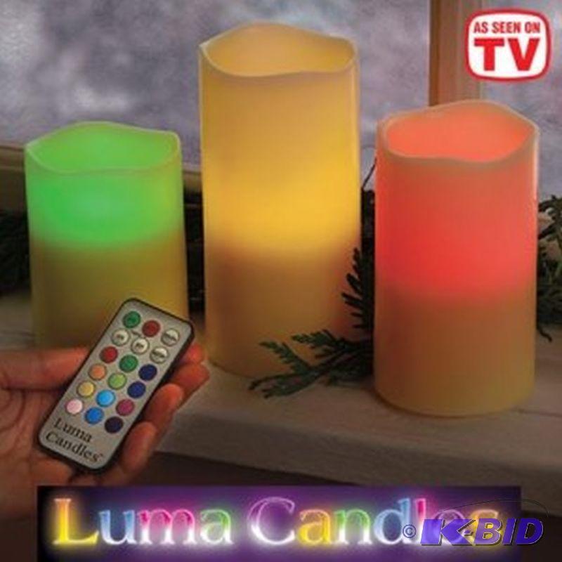 lot 89 image: As Seen On TV Luma Candles