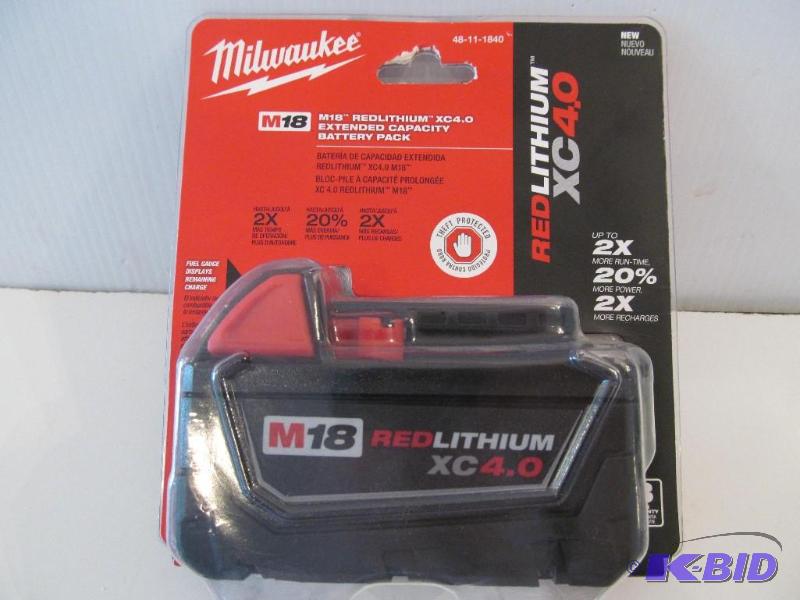 Milawuakee M18 Battery