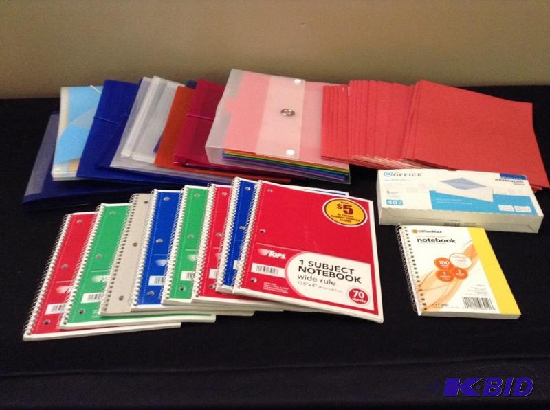 Folders, Notebooks, Envelopes and Expandable Folders