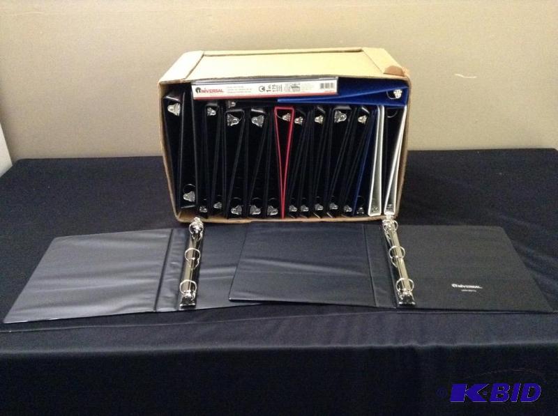 Lot of 3 Ring Binders