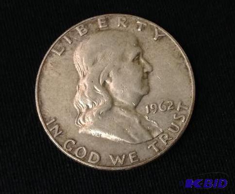 1962 Franklin Half Dollar