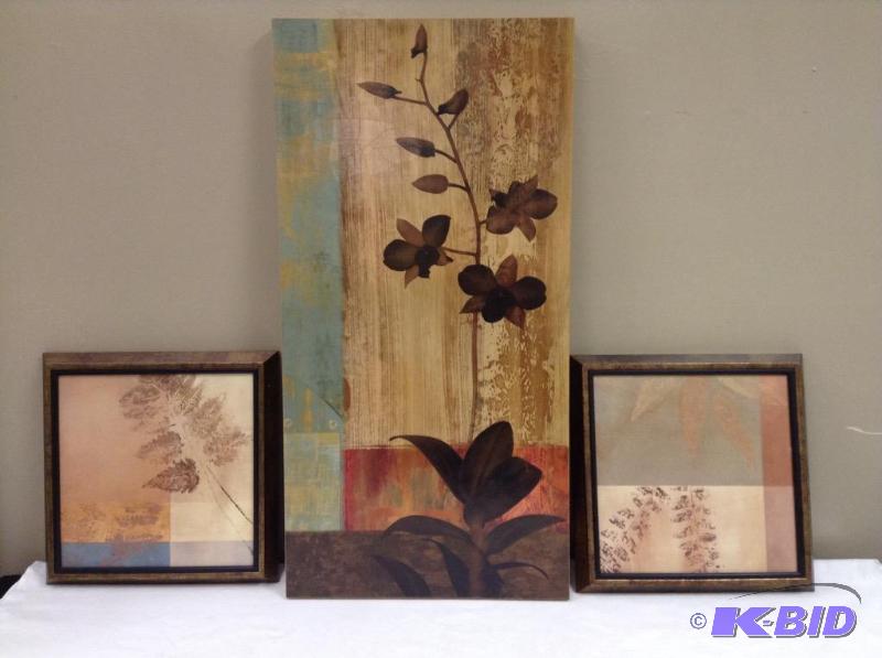 Three Pretty Nature Art Pieces