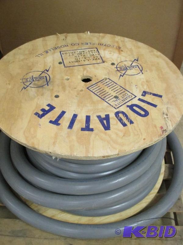 Large Spool of 2 Gray Electri-Flex Tubing