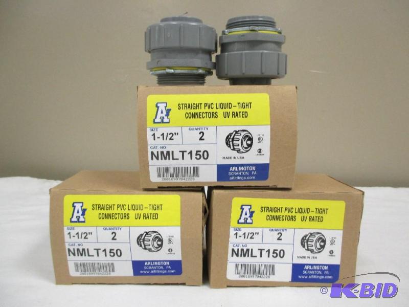 6 Arlington Straight 1 12 Liquid-Tight Connectors