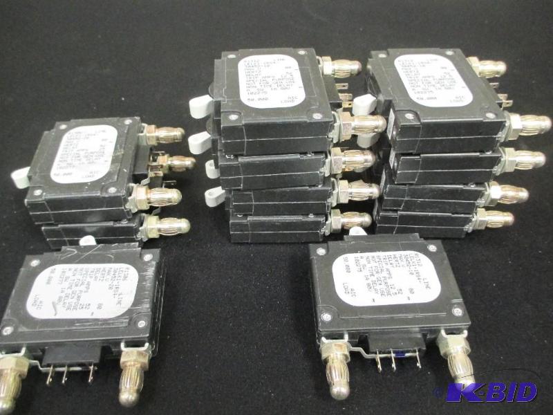 12 AIRPAX Circuit Breakers LELK1-1RS4-30452-10 & LELK1-1RS4-30452-20