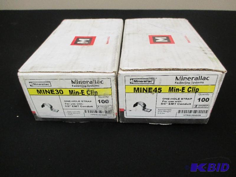 Minerallac MINE30 & MINE45 One-Hole Straps