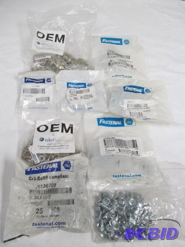 Lot of various washers, bolts