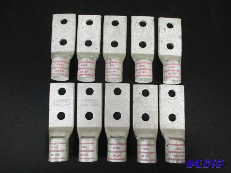 Lot of 10 YA38L2NTCFX Terminal Lug Pink Die L99
