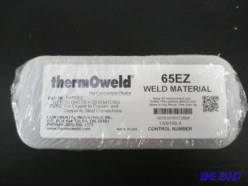 thermOweld 65EZ Weld Material