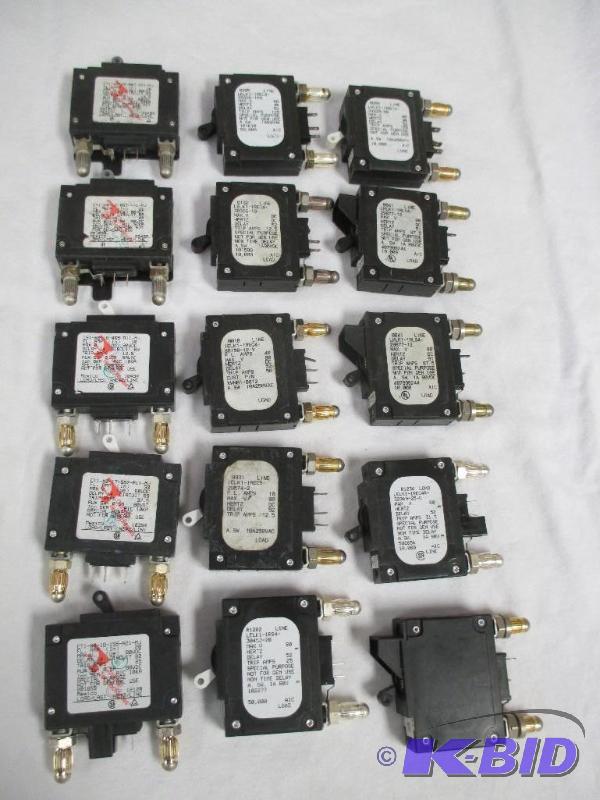 Lot of Circuit Breakers