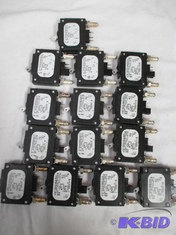 Lot of Circuit Breakers