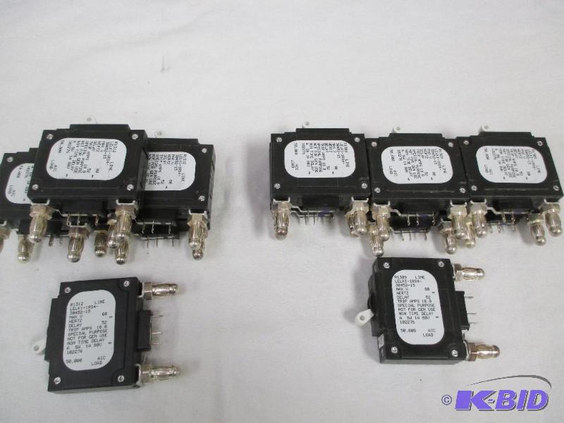 13 AirPax LELK1-1RS4-30452-15 & LELK1-1RS4-30452-15 Circuit Breakers