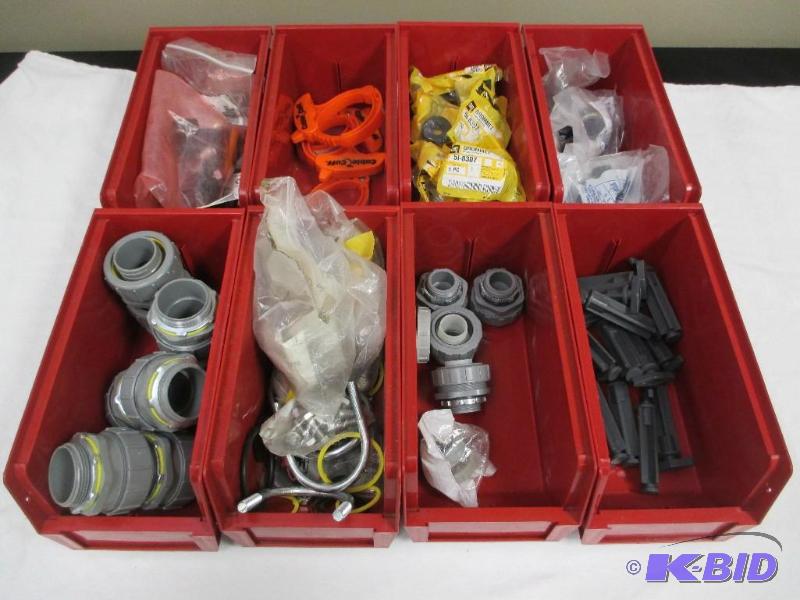 Bins of Telecommunications Parts
