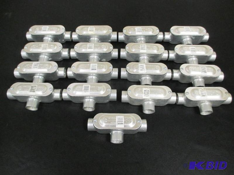 12 T Conduit Outlet Box w Covers